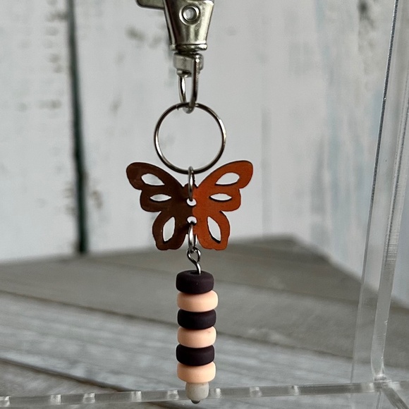 Keychain  | Handmade Keychain | Beaded Keychain - Picture 4 of 6